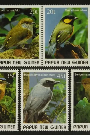 Papua Nieuw Guinea Michel 597-601 Najlepsza cena