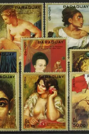 Paraguay Michel 2162-2171 Autentyczny
