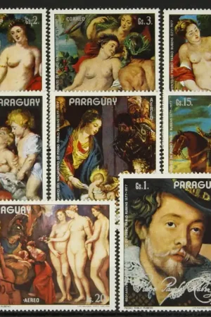 Popularny Paraguay Michel 2998-3005