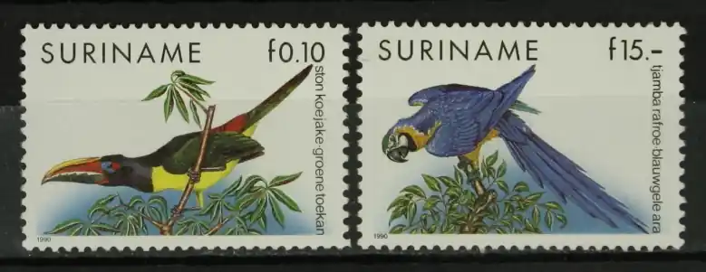 Republiek Suriname Michel 1356-1357 Oferta limitowana