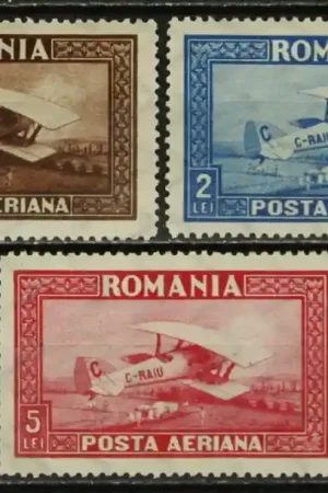 Rabat Roemenie Michel 336-338 y