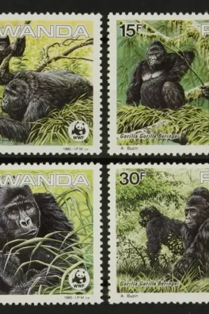 Rwanda Michel 1292-1295 Oferta