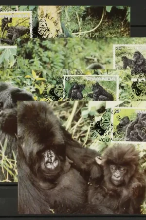 Rwanda Michel 1292-1295 Max. kaarten Ostatnia szansa