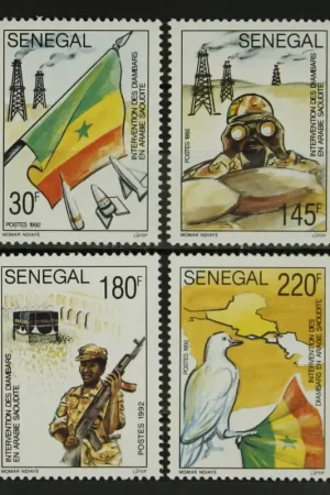 Ekspresowa dostawa Senegal Michel 1183-1186