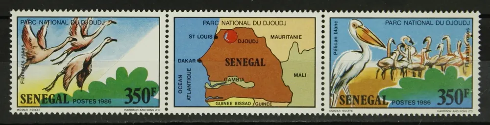 Promocja Senegal Michel 952-953