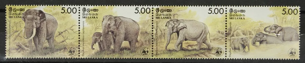 Sri Lanka Michel 753-756 Darmowa dostawa