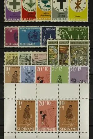 Suriname (Kol.), Jaarset 1968 Premium