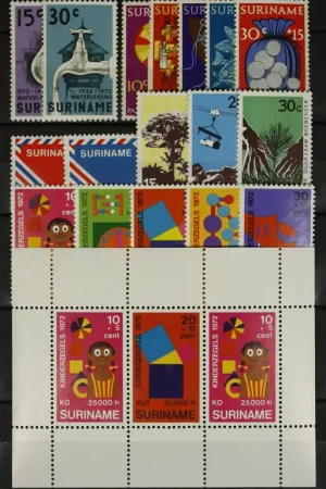 Darmowa dostawa Suriname (Kol.), Jaarset 1972