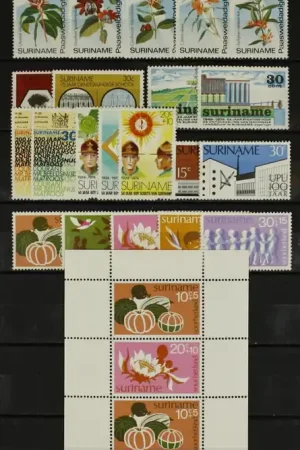 Szybka dostawa Suriname (Kol.), Jaarset 1974