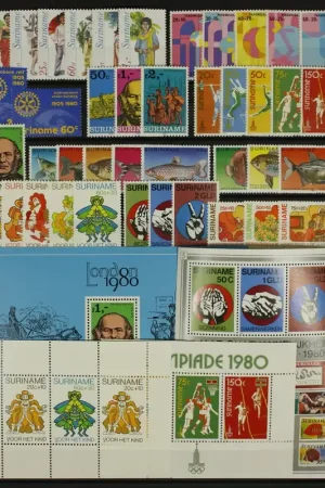 Wyprzedaż Suriname (Rep.), Jaarset 1980