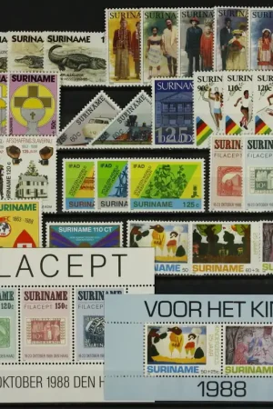 Suriname (Rep.), Jaarset 1988 Ekspresowa dostawa