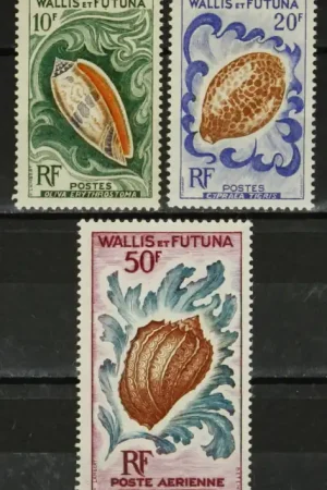 Wallis & Futuna Michel 197-199 Oryginalny