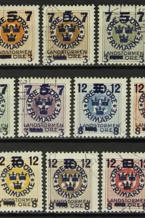 Zweden Michel 115-124 Oferta