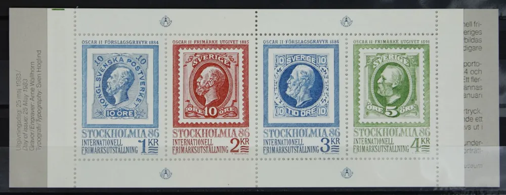 Zweden Michel 1239-1242 Boekje Tani