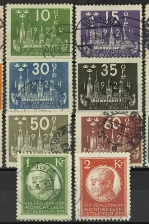 Zweden Michel 144-157 Rabat