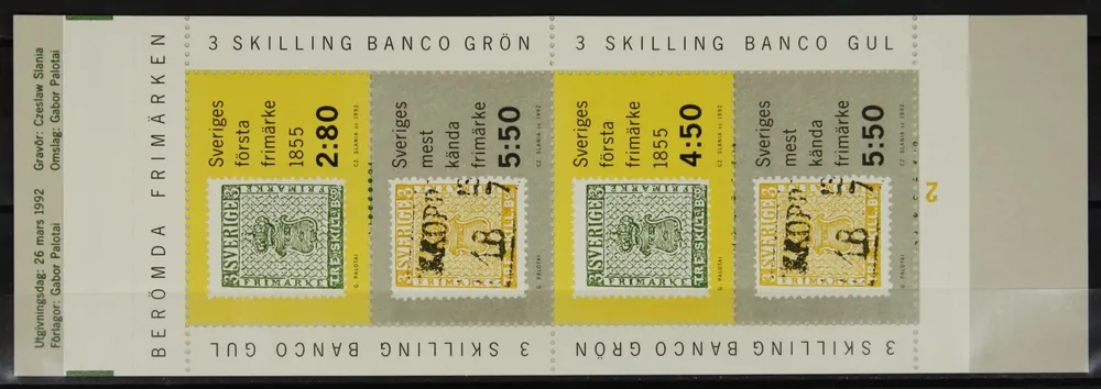 Najlepsza cena Zweden Michel 1714-1716 Boekje