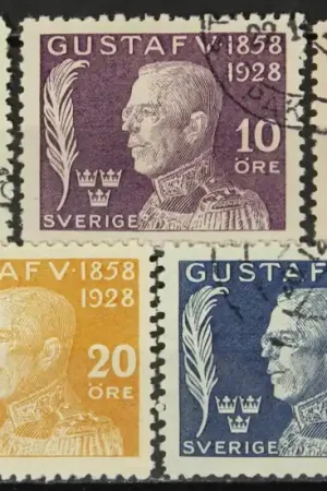 Popularny Zweden Michel 208-212