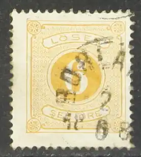 Zweden Portzegel Michel 4A Rabat