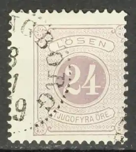 Zweden Portzegel Michel 7aB Kup teraz