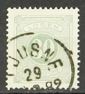 Ekspresowa dostawa Zweden Portzegel Michel 8B