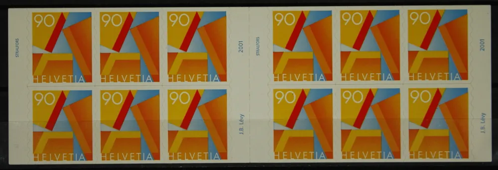 Zwrot pieniędzy Zwitserland Boekje A-Post 2001