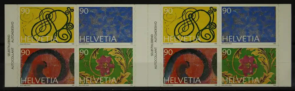 Zwitserland Boekje Groetzegels '96 Bezpieczna płatność