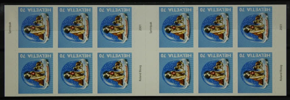 Zwitserland Boekje Sneeuwkegels '01 Darmowa dostawa