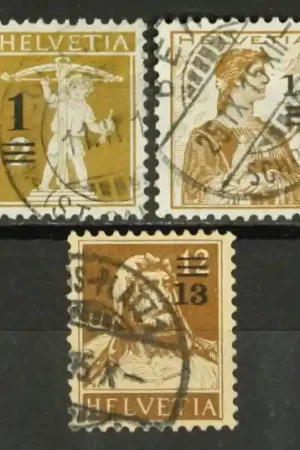 Wysoka jakość Zwitserland Michel 124-126