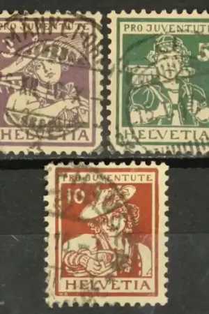 Zwitserland Michel 130-132 Zamów teraz