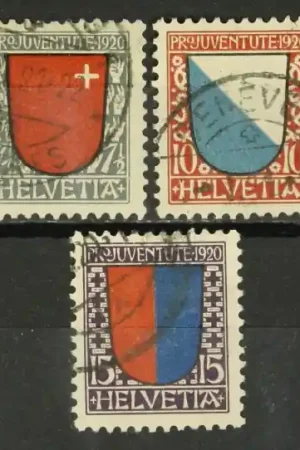 Zwitserland Michel 153-155 Zwrot pieniędzy
