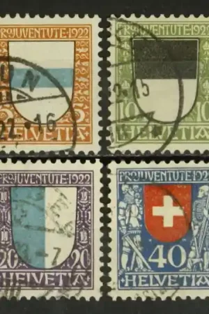 Zwitserland Michel 175-178 Rabat