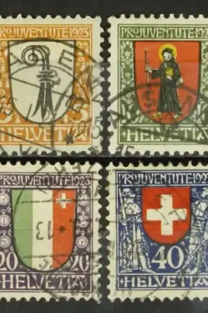 Zwitserland Michel 185-188 Popularny