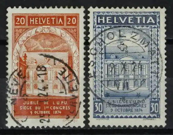 Zwitserland Michel 192-193 Rabat