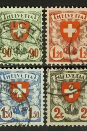 Zwitserland Michel 194-197 Z Ekspresowa dostawa