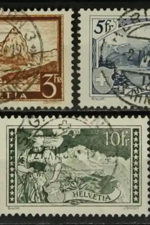 Zwitserland Michel 226-228 Rabat