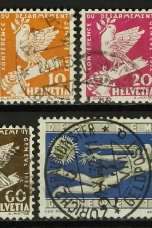 Zamów teraz Zwitserland Michel 250-255