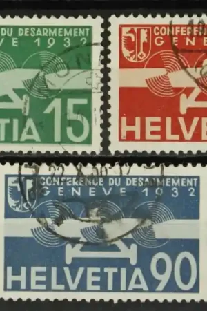 Zwitserland Michel 256-258 Premium