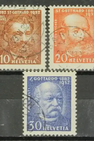 Zwitserland Michel 259-261 Darmowa dostawa