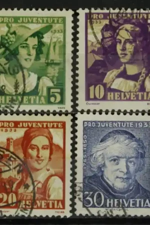 Kup teraz Zwitserland Michel 266-269