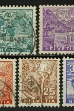 Zwitserland Michel 270-276 Tylko dziś