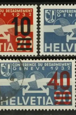Zwitserland Michel 291-293 C Ostatnia szansa