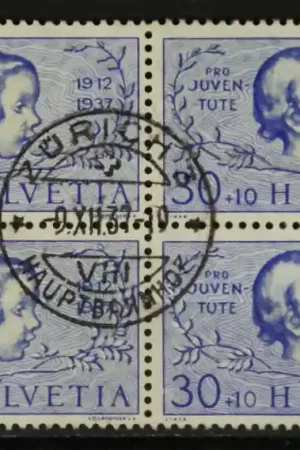 Najlepsza cena Zwitserland Michel 317 Blok van 4