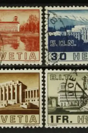 Ostatnia szansa Zwitserland Michel 321-324