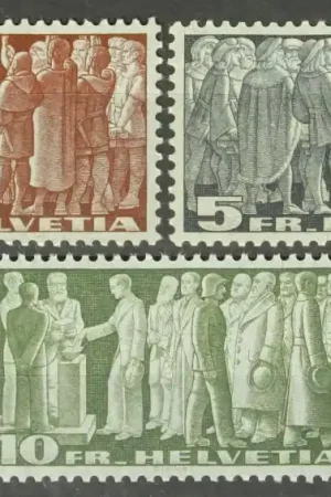 Zwitserland Michel 328-330 v Premium