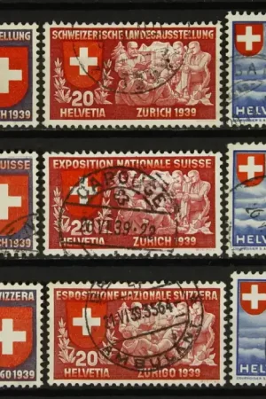 Popularny Zwitserland Michel 335-343