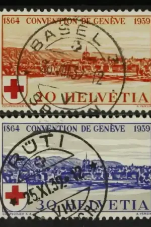 Zwitserland Michel 357-358 Tylko dziś