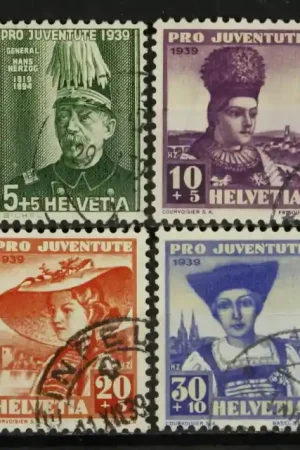 Zwitserland Michel 359-362 Darmowa dostawa