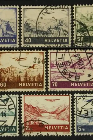 Zwitserland Michel 387-394 Bezpieczna płatność