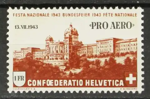 Zwrot pieniędzy Zwitserland Michel 422