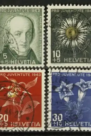 Zwitserland Michel 424-427 Szybka dostawa